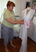 Margaret at work